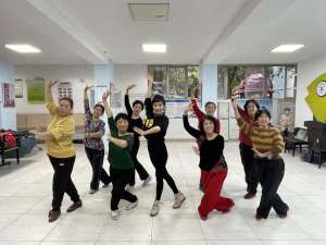 全民健身，乐享其中——福州杨桥河南社区新时代文明实践站开展舞蹈培训活动