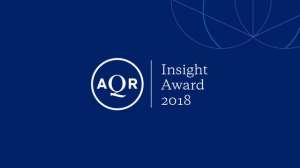 aqr(2018AQR洞见大奖揭晓，芝加哥大学布思商学院两学者获奖)