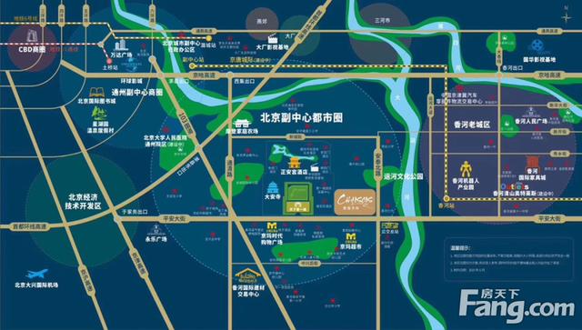 北京香河高分楼盘的最新现场美图，速来围观