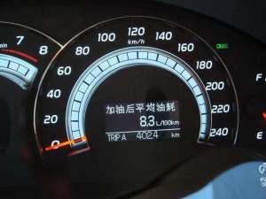 汽车续航里程什么意思(汽车油耗表上显示的瞬时油耗、平均油耗、续航里程是如何计算的？)