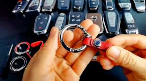 汽车钥匙练(大气而简约，最简单越有美感#汽车钥匙扣#钥匙扣挂件#钥匙扣)